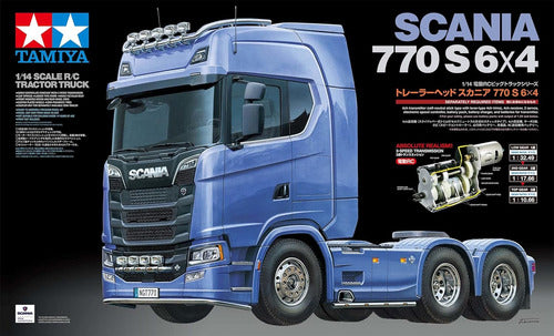 Tamiya 1/14 Rc Scania 770 S 6x4 Tam56368 Trucks Electric ...