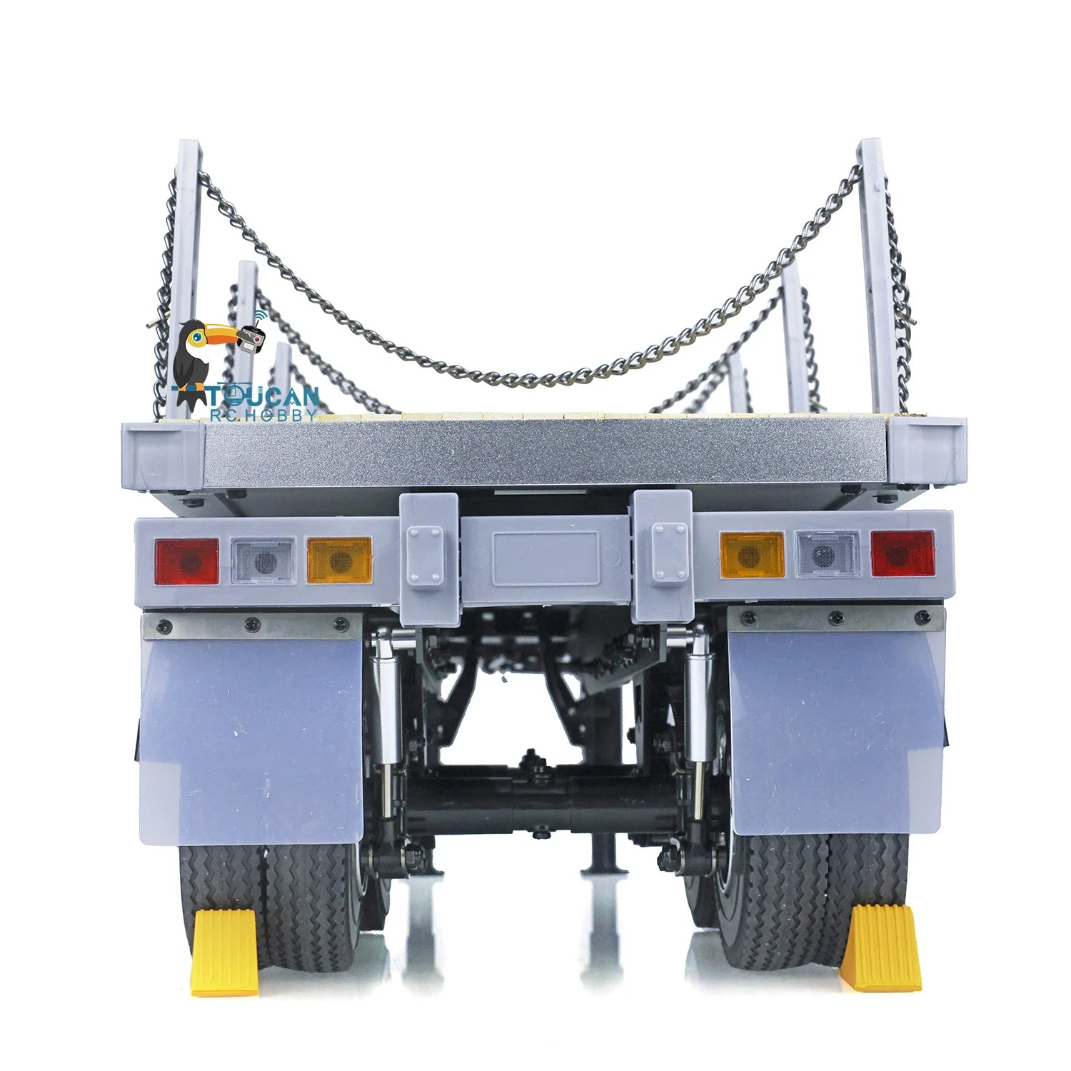 SALE 1/14 RC Tractor Flatbed Semi Trailer Truck KIT 2 Axles for TAMIYAYA Remote Control Vehicle Car Model ToucanHobby TH01024