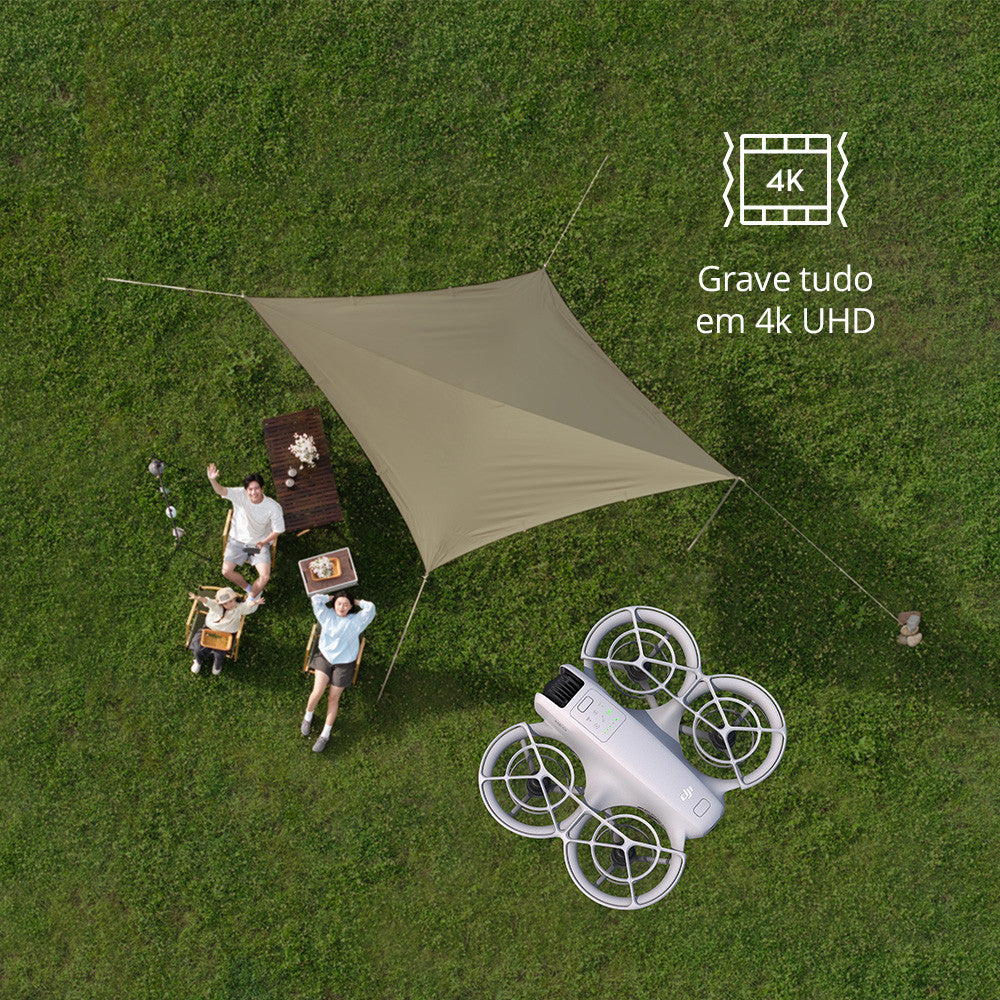 Drone Dji Neo Fly More Combo Br Dji051 Cor Cinza