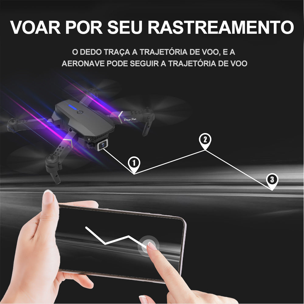 E88 Drone Com Camera Drone Profissional 1080p Hd 4k Fpv Wifi LSRC