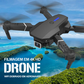 E88 Drone Com Camera Drone Profissional 1080p Hd 4k Fpv Wifi LSRC