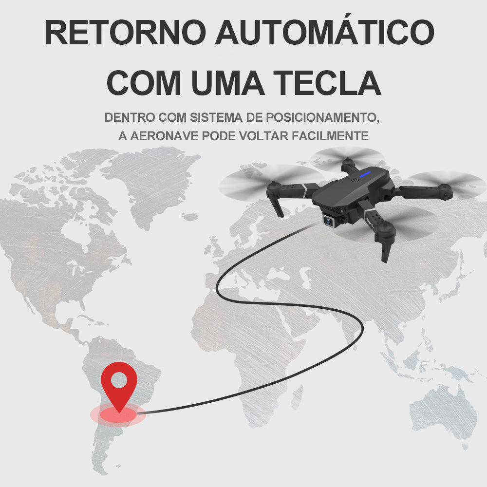 E88 Drone Com Camera Drone Profissional 1080p Hd 4k Fpv Wifi LSRC