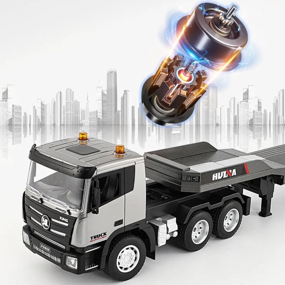 Caminhão Truck De Controle Remoto Estilo Prancha Huina 1318 Cor Cinza Personagem N/a