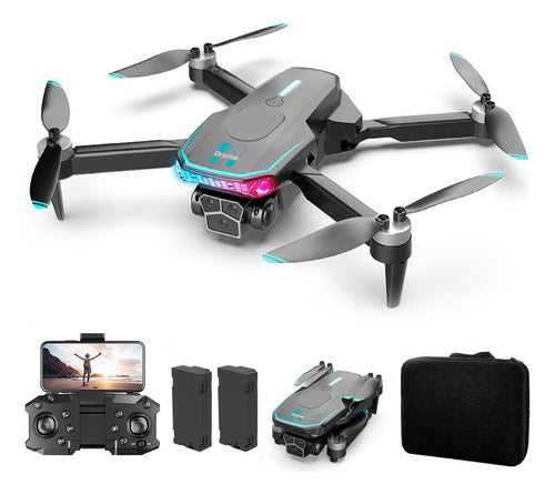 Drone Gps 4k Hd Câmera Motor Sem Escova 2 Baterias H18