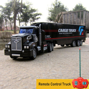 Caminhão Carreta Baú Usa Controle Remoto Jp410