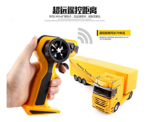 Caminhão Carreta Baú Controle Remoto Jp407