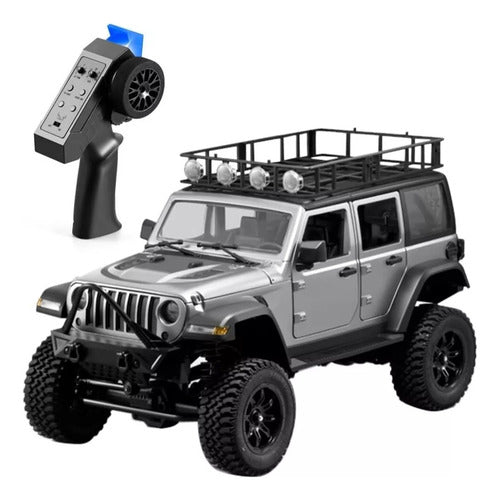 Jeep Carro De Controle Remoto Mn 128 4x4 Escala 1:12 - Top!