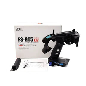 FLYSKY FS-GT5 GT5 2.4G 6CH AFHDS 2A Remote Controller with FS-BS6 6CH Receiver