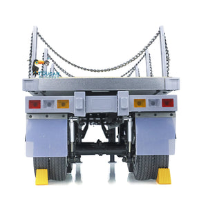 SALE 1/14 RC Tractor Flatbed Semi Trailer Truck KIT 2 Axles for TAMIYAYA Remote Control Vehicle Car Model ToucanHobby TH01024