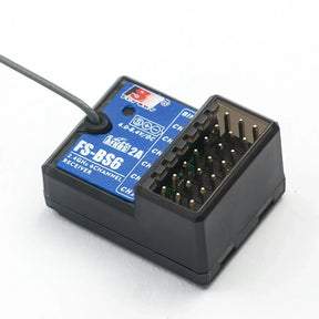 FLYSKY FS-GT5 GT5 2.4G 6CH AFHDS 2A Remote Controller with FS-BS6 6CH Receiver